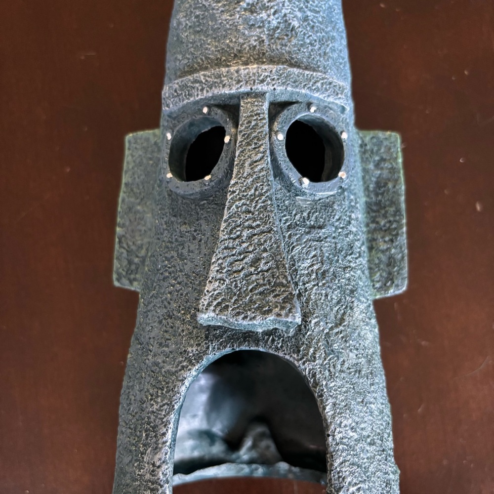 Nickelodeon SpongeBob Square Pants Easter Island Home Aquarium Fish Tank Decor - Picture 8 of 8